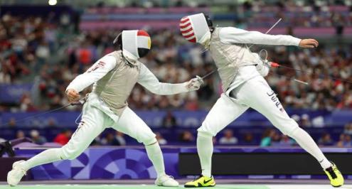 منتخب سلاح الشيش يودع من ربع النهائي أمام أمريكا.. ويخوض مباريات ترتيبية